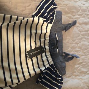 Little girls off the shoulder dress